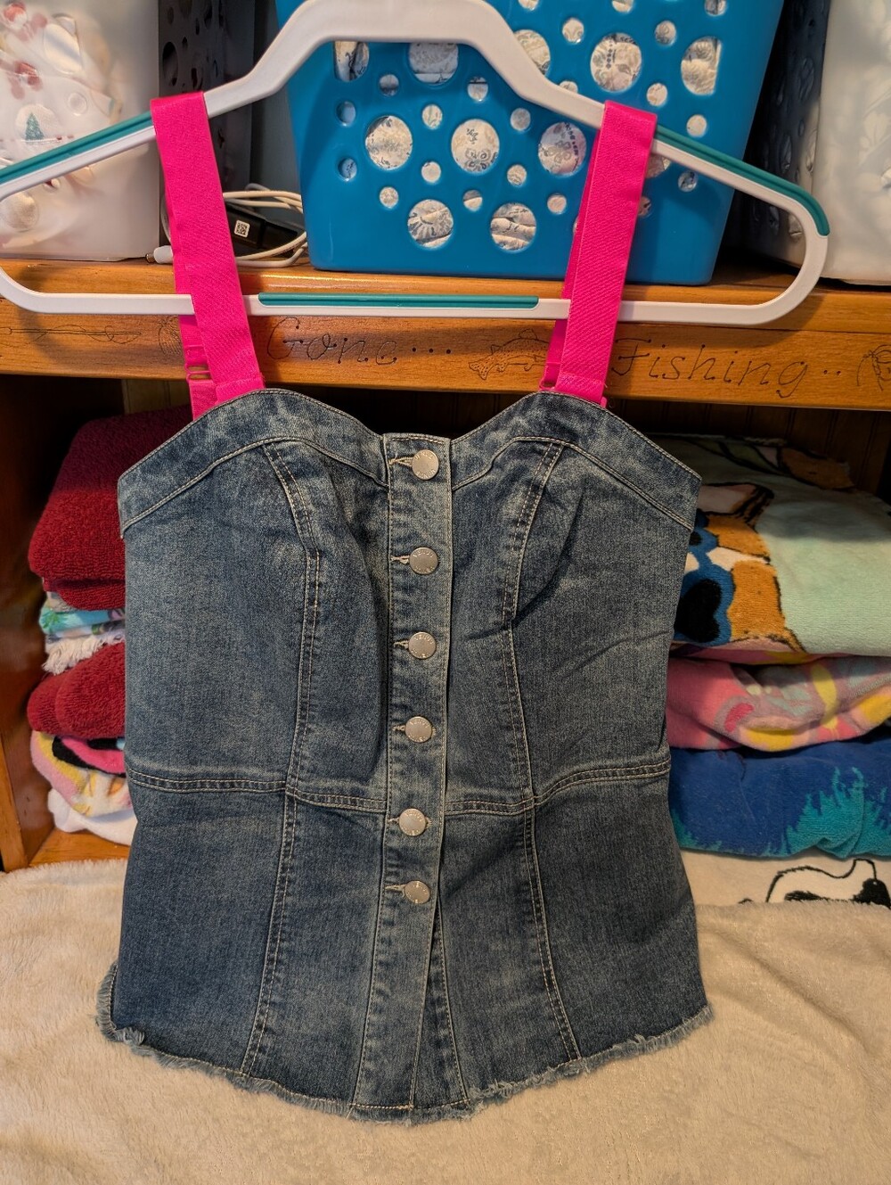Adorable Venus Denim Vest